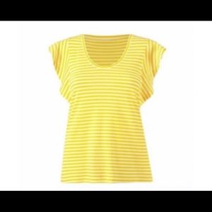 Cabi Daisy Cap Sleeve Tee